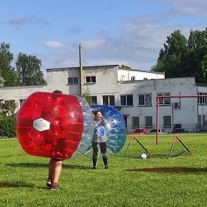futbolo burbulų žaidimas